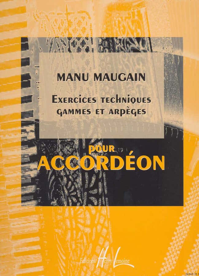 Maugain - Exercices Techniques Gammes - Acordeón