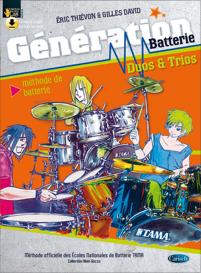 THIEVON ERIC - GENERATION BATTERIE DUOS ET TRIOS + AUDIO TRACKS