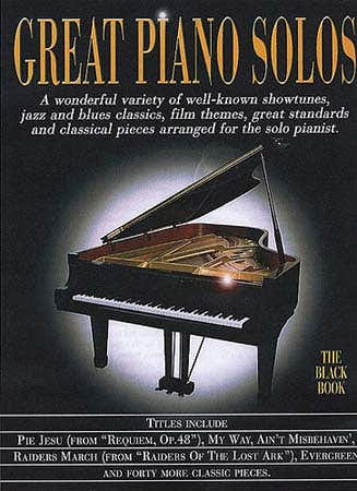 GREAT - PIANO SOLOS BLACK REVISED