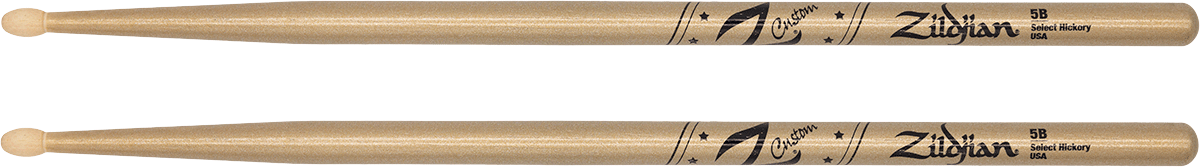 DRUMSTICKS Z-CUSTOM 5B GOLD CHROMA