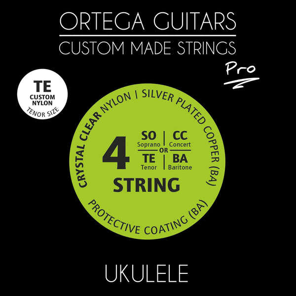 Juego Cuerdas Ukelele Tenor Ortega