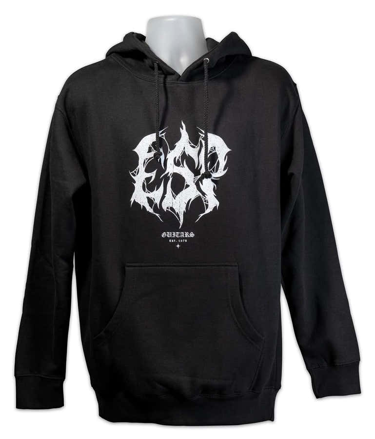 "S" Sudadera con capucha ESP Black Metal