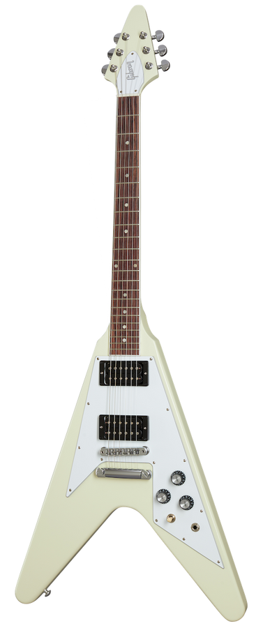 Flying V 70s Blanco clásico Original