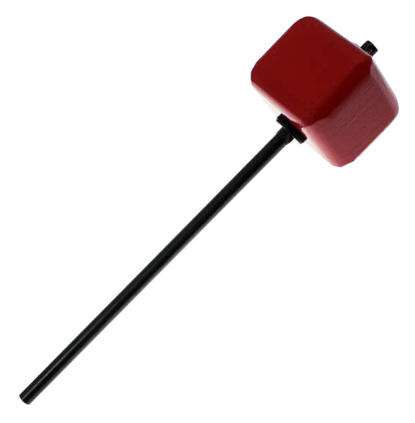 208 Maza de pedal de bombo J.R. Robinson Madera Cuadrada Varilla Negra