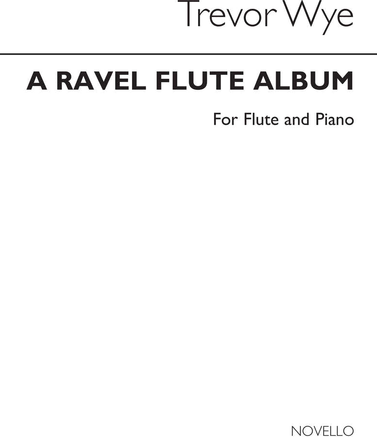 A Ravel Album For Flute And Piano