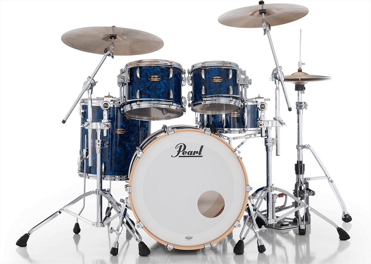 Masters Maple Gum Stage 22 GYROLOCK-l Azul Abalone