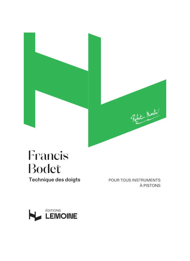 Bodet Francis - La Technique Des Doigts - Trompette