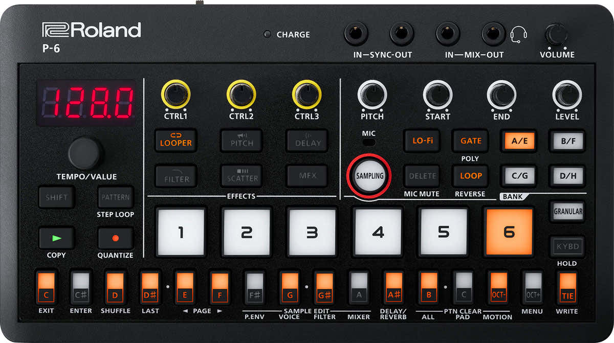 AIRA COMPACT P-6 CREATIVE SAMPLER