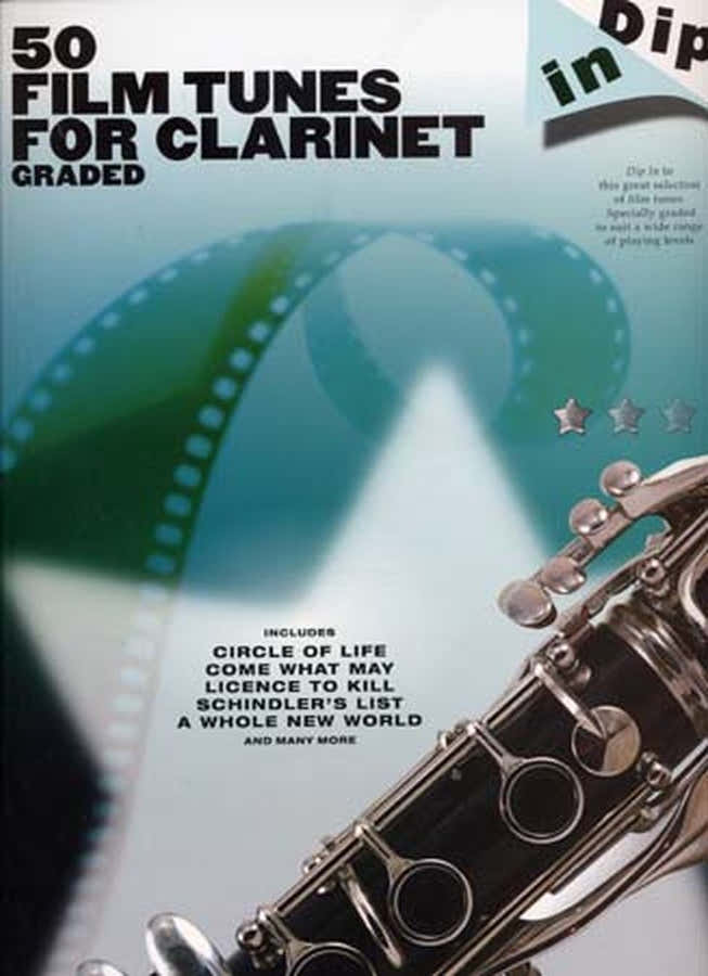 DIP IN 50 FILM TUNES FOR GRADED CLARINET