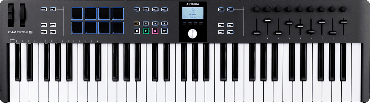 Keylab Essential 61 MK3 Negro