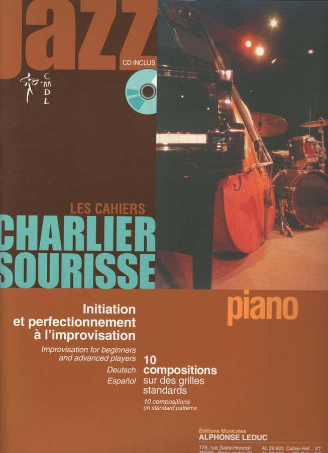 Los cuadernos de Charlier-Sourisse para piano + CD