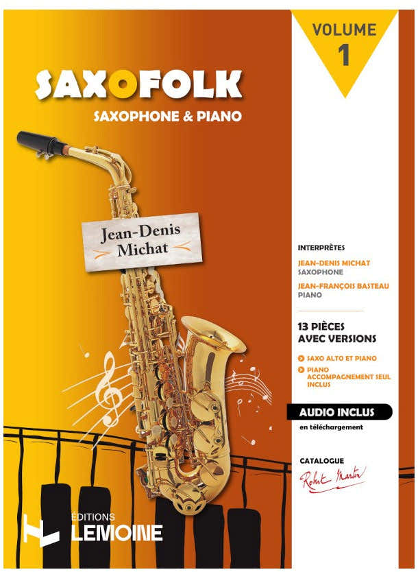 Michat J.D. - Saxofolk (+ Acc. Piano)