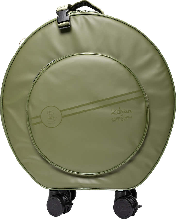 ZXRB00624 - 24" Touring cymbal bag with wheels - Sage Green