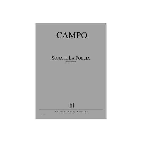 Campo - Sonate "la Folia" - Accordéon