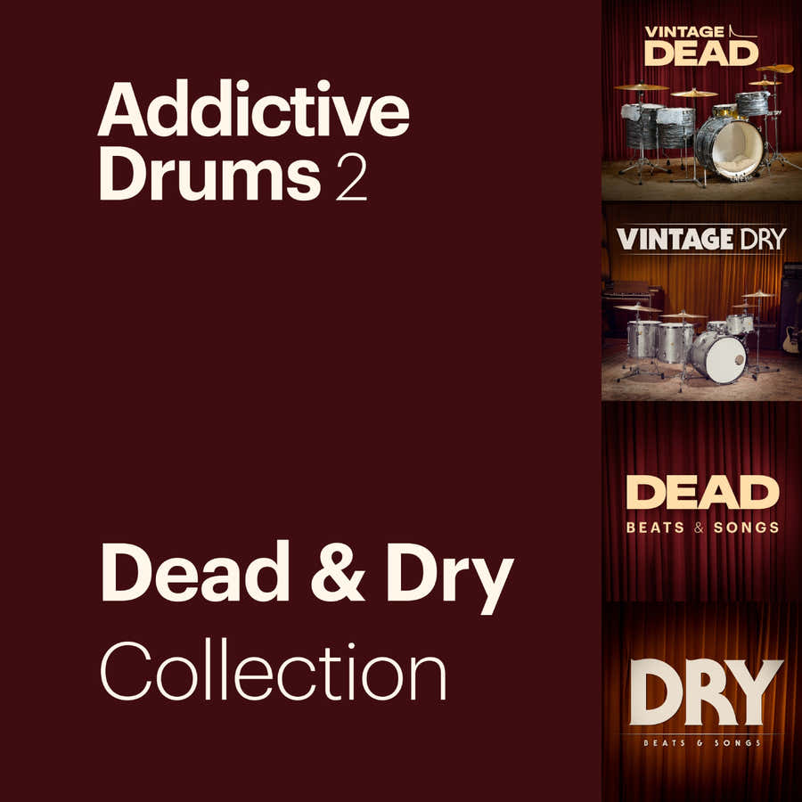 Addictive Drums 2 Colección Dead & Dry