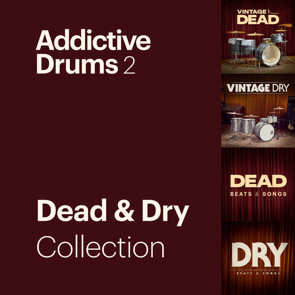 XLN Audio Addictive Drums 2 Colección Dead & Dry