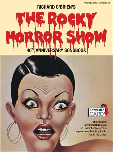 Music Sales Richard O Brien - Rocky Horror Show 40TH Anniversary Songbook Book/download Card - PVG