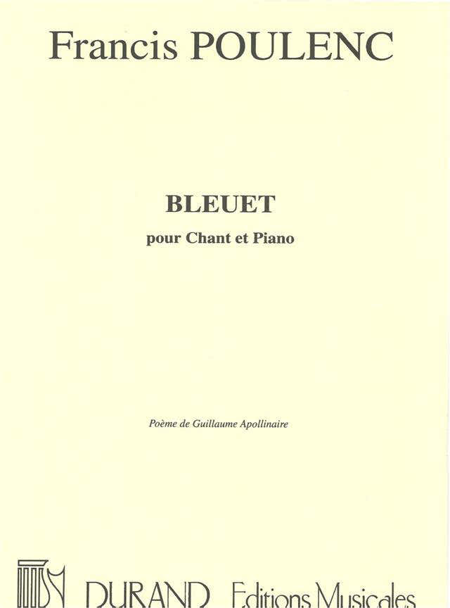 POULENC F. - Aciano - Canto y piano
