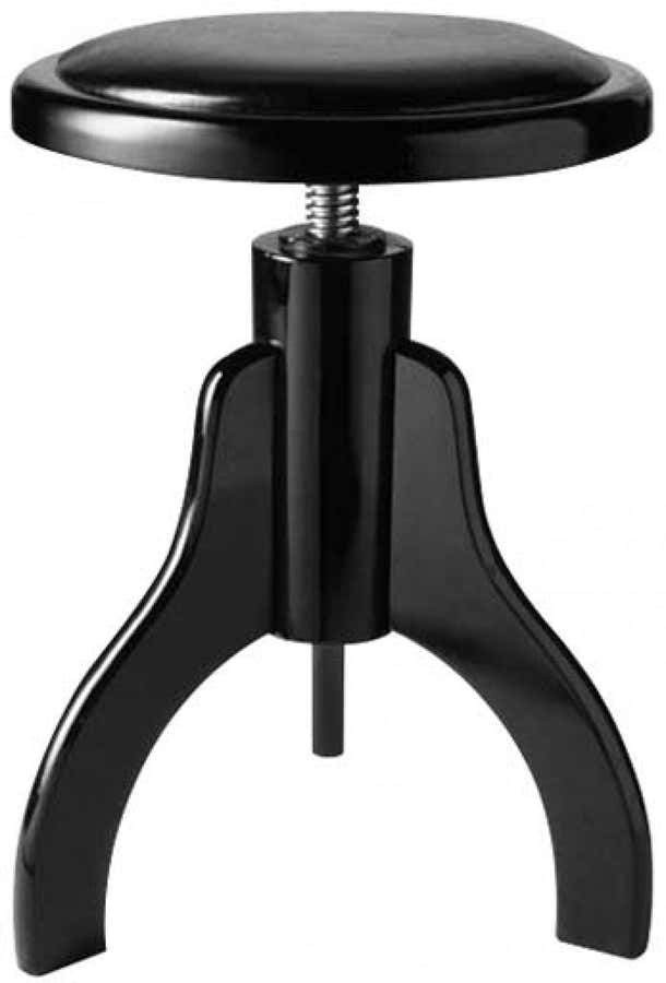 Banqueta para teclado PS35 BKP SBK Negro brillante