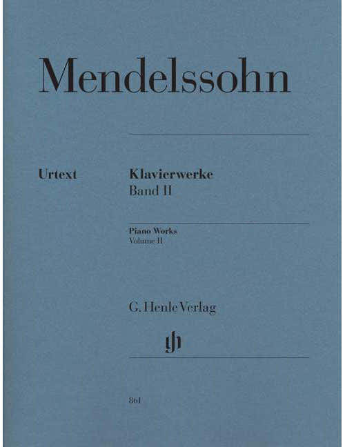 Mendelssohn Bartholdy - Selected Piano Works Vol. 2 - Piano
