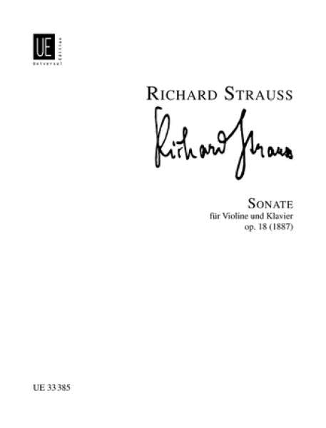 Strauss R. - Sonata Op.18 E-Flat Major - Violon Piano