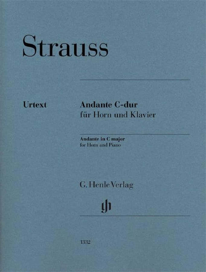 RICHARD STRAUSS - ANDANTE IN C MAJOR FOR HORN AND PIANO