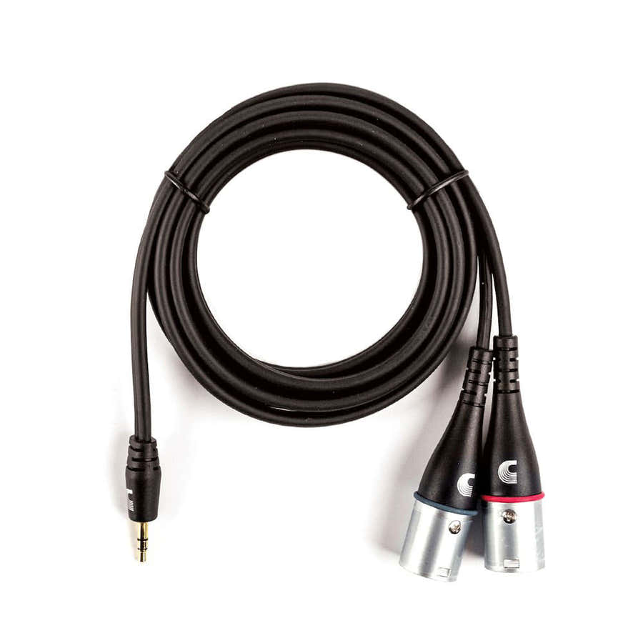 CUSTOM SERIES 1/8 TO DUAL XLR AUDIO CABLE
