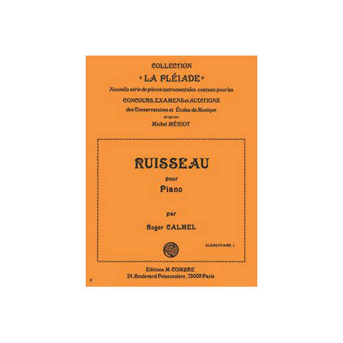 Calmel - Ruisseau - Piano