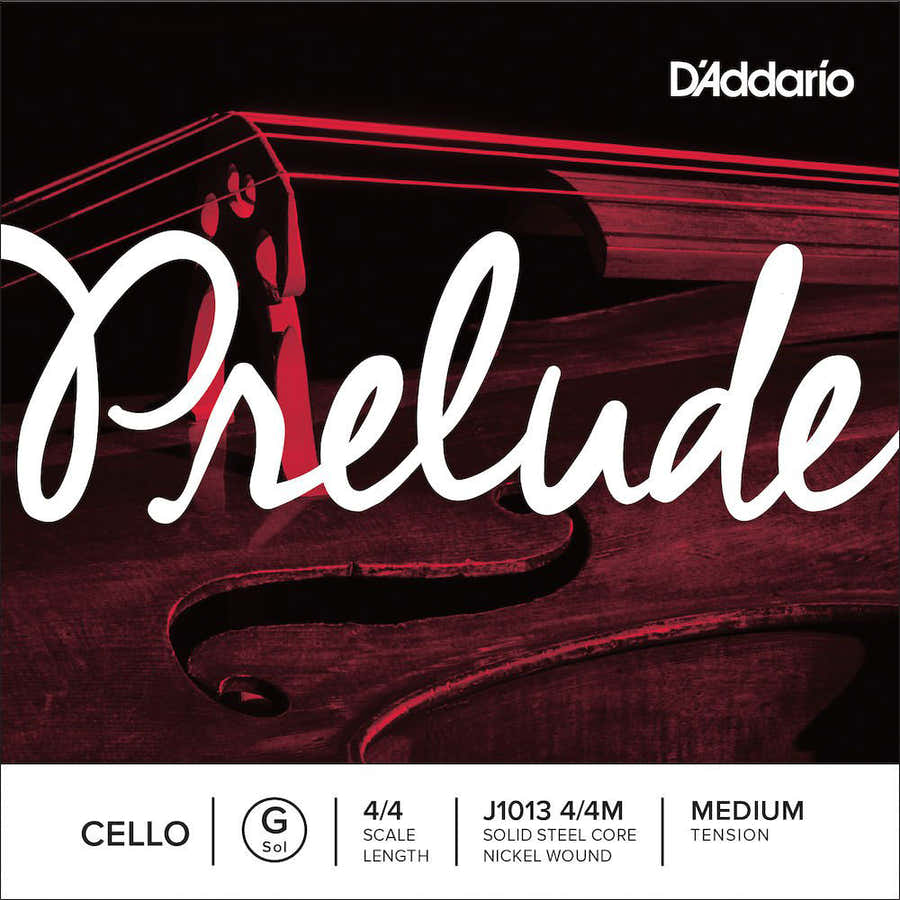4/4 PRELUDE CELLO SINGLE G STRING SCALE MEDIUM TENSION