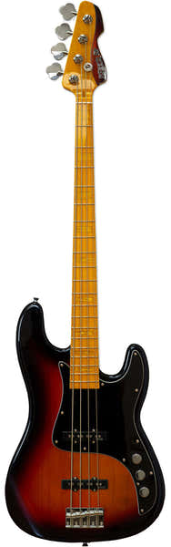 MB GV 4 Gloxy pasivo CR MP MN 3-Tone Sunburst