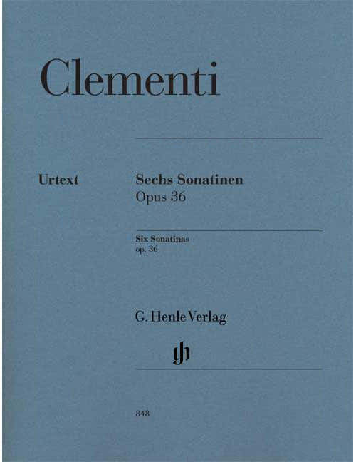 Clementi - Six Sonatinas Op. 36 - Piano
