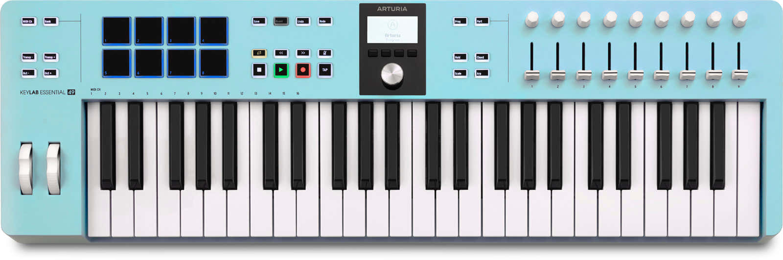 Keylab Essential 49 MK3 Aguamarina