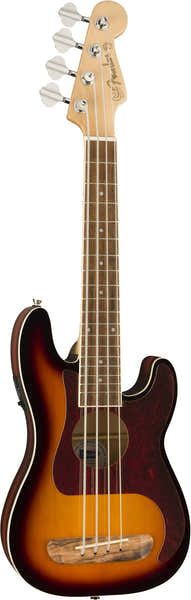 Precision Bass Fullerton Uke WN Sunburst de 3 colores