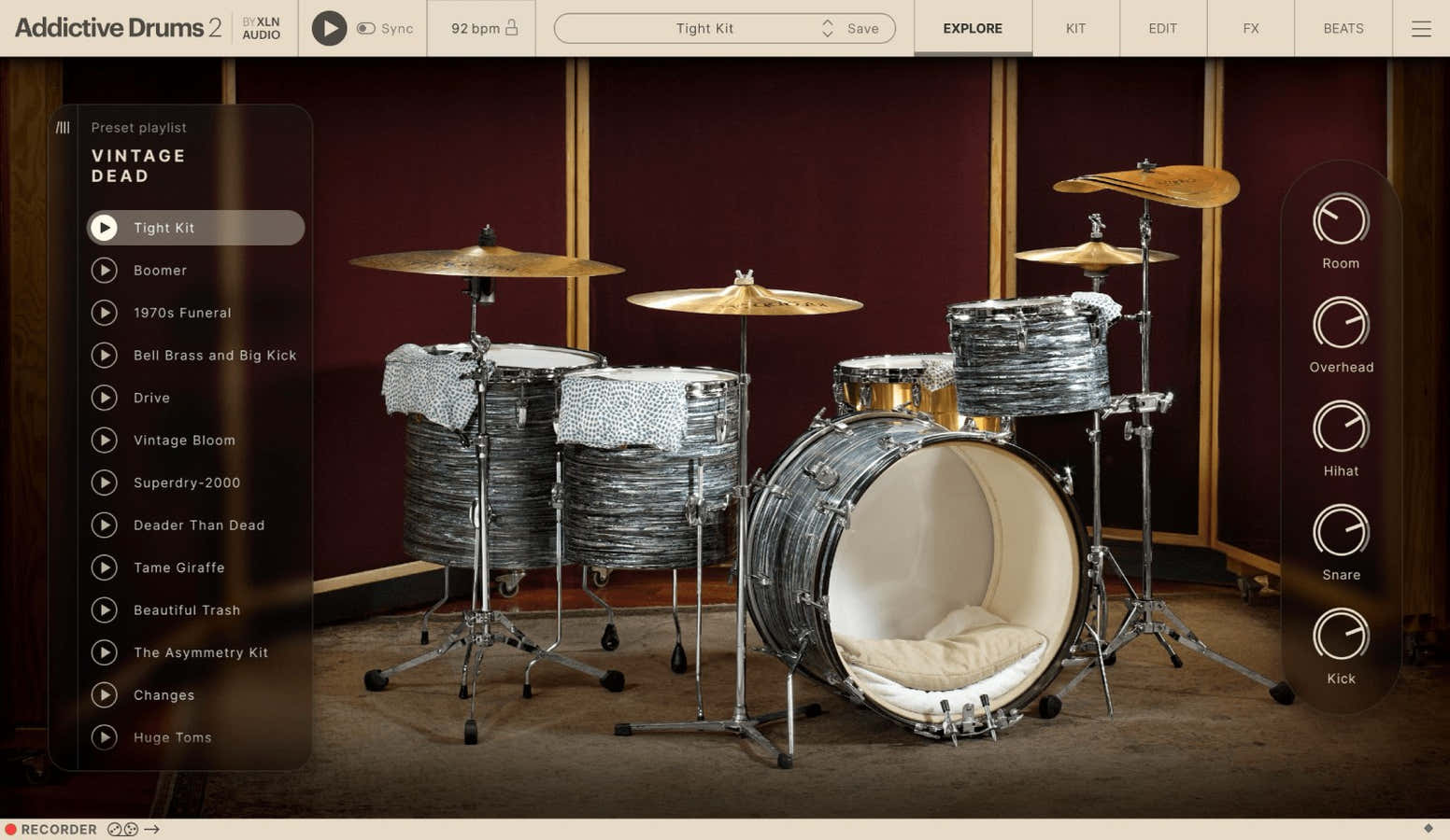 Addictive Drums 2 Vintage Dead