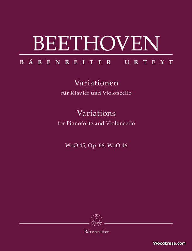 Beethoven - Variations Woo 45 Op.66 Woo 46 - Violoncelle & Piano