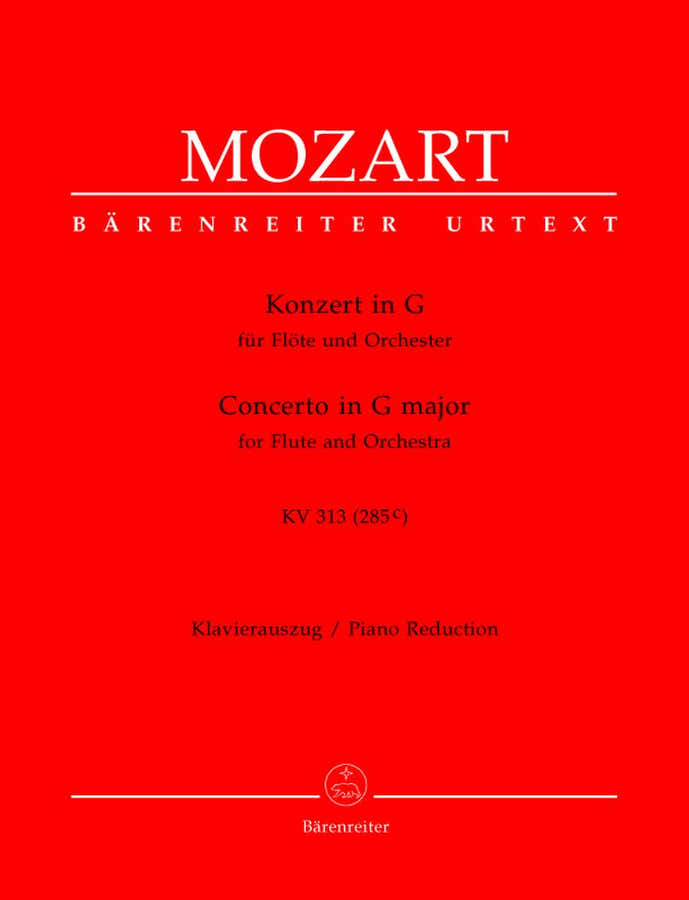Moz W.A. - Concerto En Sol Majeur Kv 313 (285C) - Flute Piano
