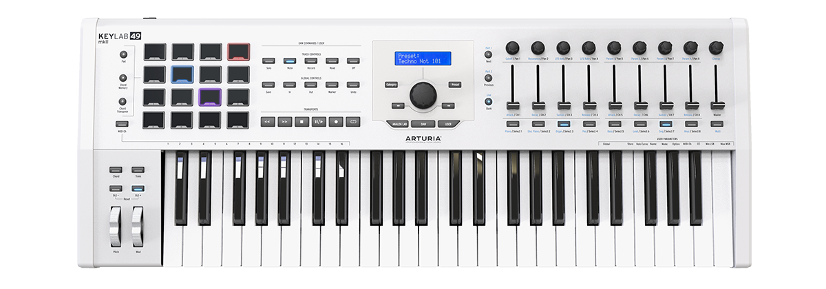 Keylab 49 MKII Blanco