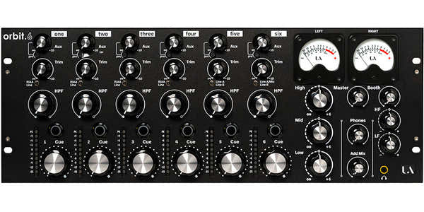 ORBIT.6 Rackmount 6-CH Rotary Mixer