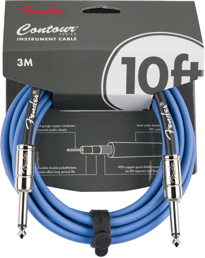 Contour 10' Cable Lake Placid Blue