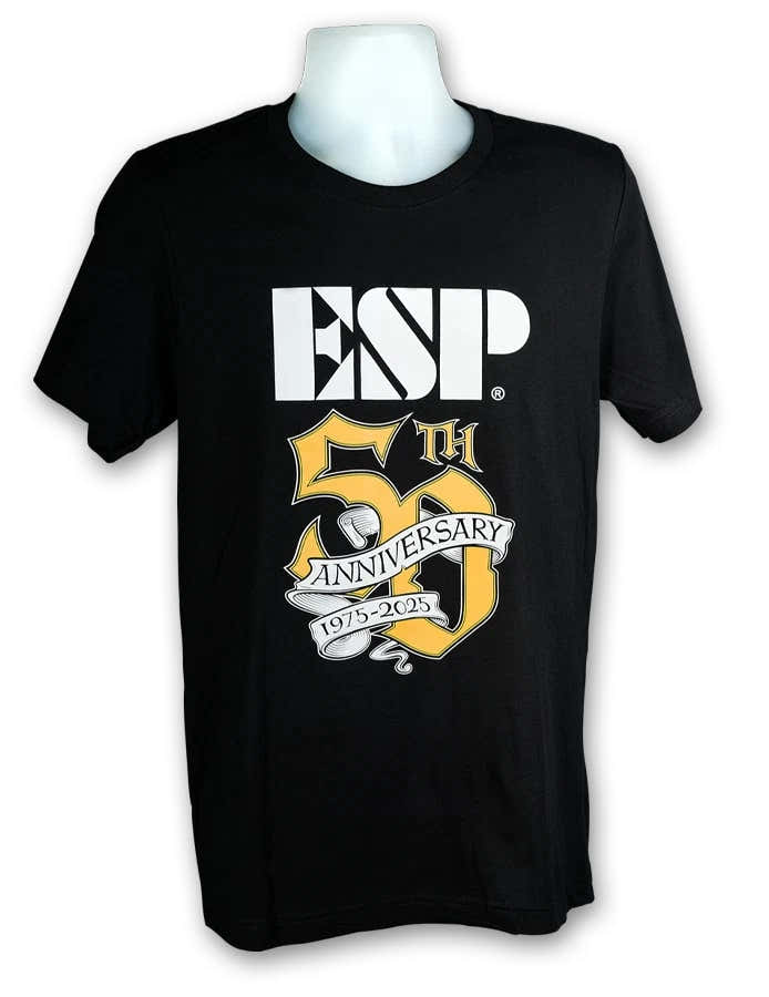 2XL Camiseta ESP 50 Anni Negra