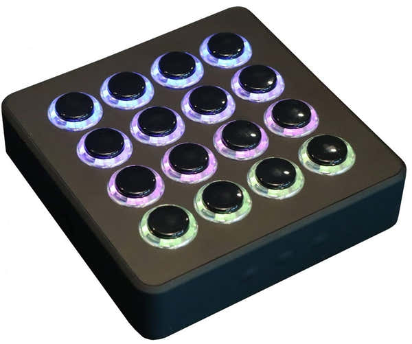 MIDI Fighter Spectra Negro