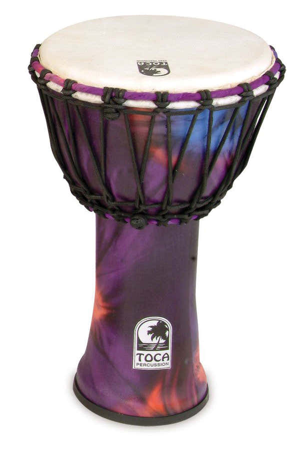 FREESTYLE ROPE TUNED 12 DJEMBE DJEMBE FREESTYLE 12'' PURPLE SFDJ-12WP