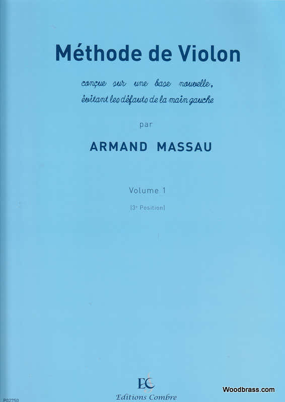 MASSAU ARMAND - METHODE DE VIOLON VOL.1