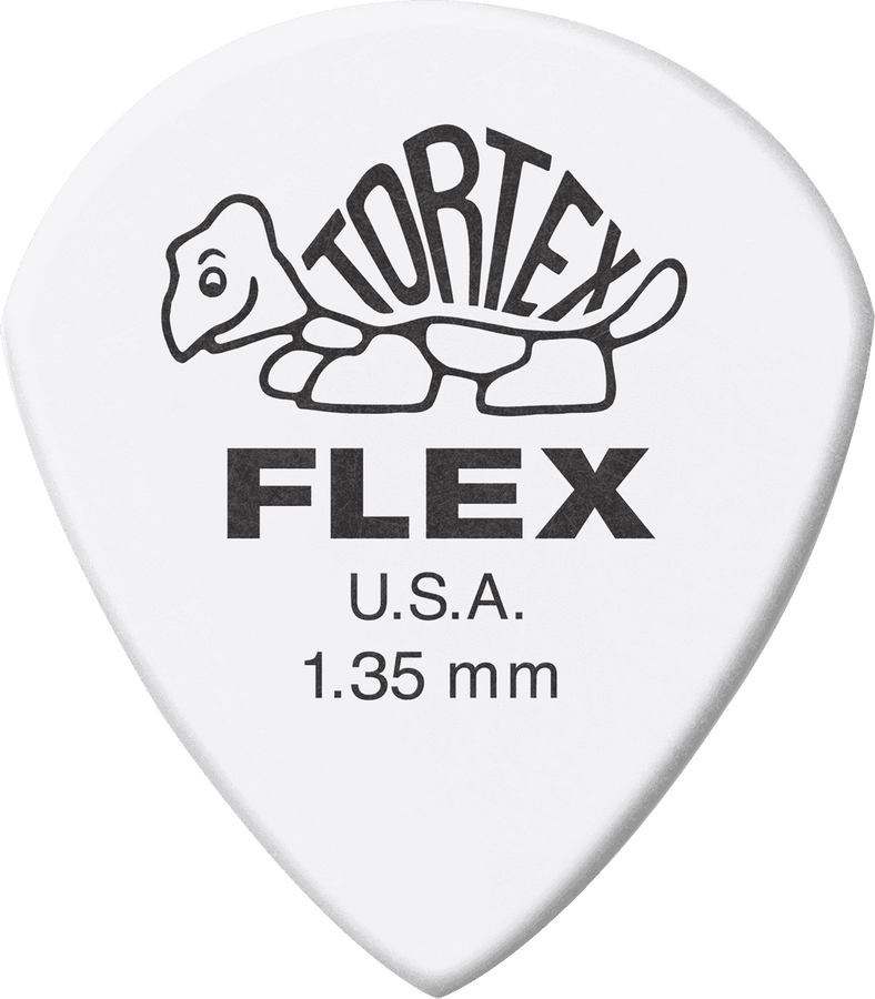 12 x 1,35mm Tortex Flex Jazz III White