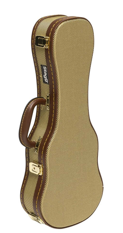 Estuche Ukelele Soprano Tweed - GCX-UKS GD
