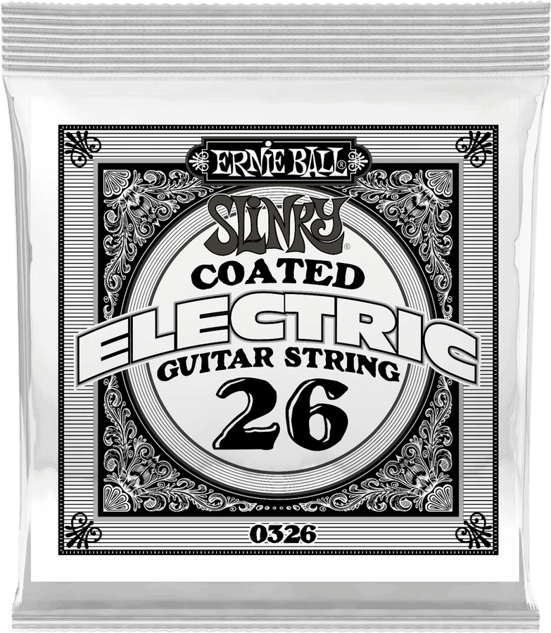 .026 SLINKY COATED NICKEL WOUND ELECTRIC GUITAR STRINGS