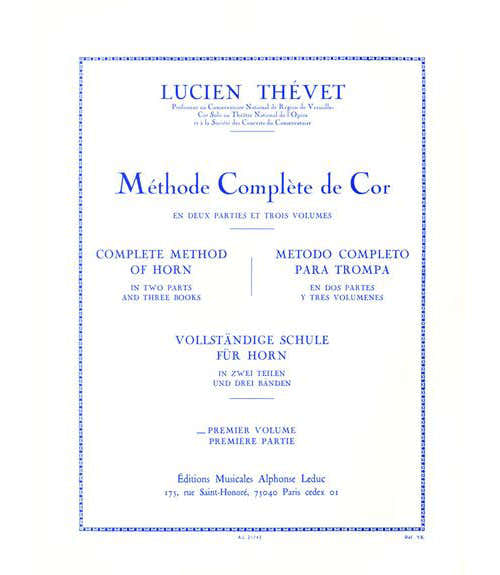 Thevet L. - Methode Complete De Cor Vol.1