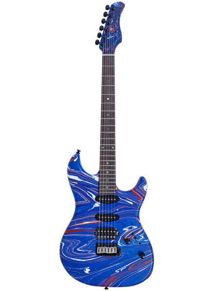 Sire Larry Carlton S7 SW RN Efecto arremolinado azul