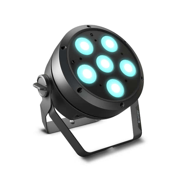 Cameo ROOT PAR 6 - PROYECTOR PAR 6 X 12 W RGBAW + UV