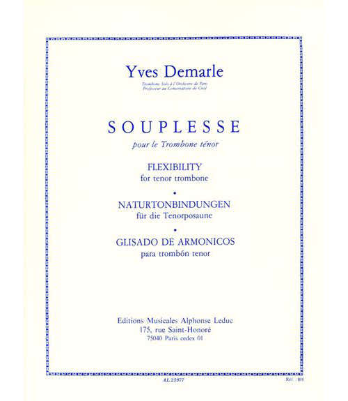 Demarle Y. - Souplesse - Trombone